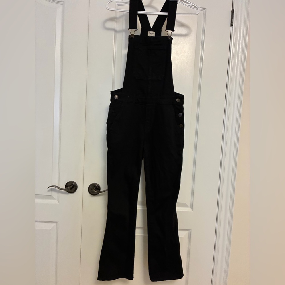 GAP Women's Black Denim Overalls